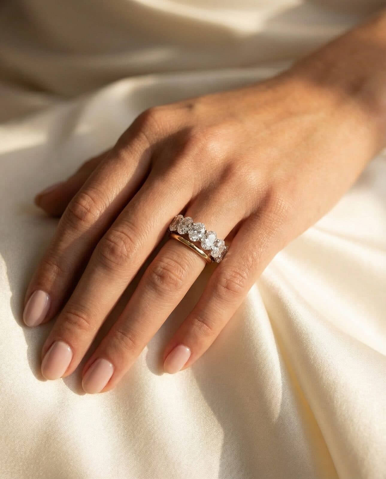 Diamond eternity band